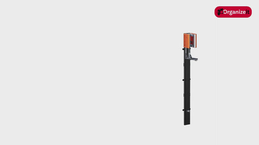 Support à vélo mural à mécanisme automatique